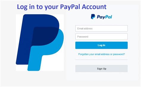paypal log in.